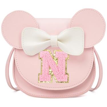 Imagem de OYLOLA Presentes de aniversário para meninas de 3, 4, 5, 6, 7 e 8 anos, bolsa infantil para meninas pequenas, presente para meninas, Rosa