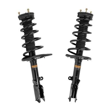 Imagem de OREDY Shocks and Struts Conjunto de Cordas Traseiras Completas 15362 15361 172309 172310 SR4112 SR4113 Kit de Montagem de Mola de Choques Compatível com Camry 07-11 Avalon 08-12