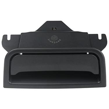 Imagem de APPERFiT Trava da tampa do apoio de braço do console central (preto) compatível com Chevy Silverado e GMC Sierra 1500 2500 3500 Tahoe Suburban Yukon XL substitui 22792217