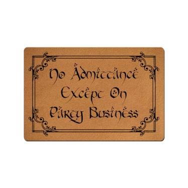 Imagem de VUZUCOSH Tapetes engraçados de boas-vindas, tapete de porta, capacho engraçado, tapetes de cozinha, tapetes de banheiro, tapete de porta de borracha antiderrapante, 59,9 cm x 39,9 cm (sem entrada