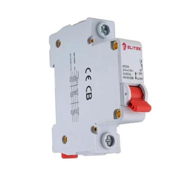 Imagem de Disjuntor Unipolar Din 6,10,16,20,25,32,40,50,63 Amperes 1 polo - Elit