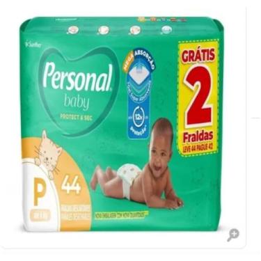 Imagem de Fralda Personal Baby Protect & Sec Mega - Tam P - 44 unidades - ATACAD