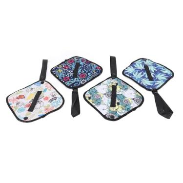 Imagem de Pano de Xixi para Mulheres Caminhando, 4 Peças de Solução de Mictório Feminino para Acampamento, Banheiro, Caminhadas, Absorvente Reutilizável Higiênico para Papel Higiênico,