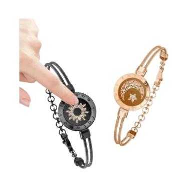 Imagem de Pulseiras De Amor De Longa Distância Para Casais TOTWOO Pulseiras De T