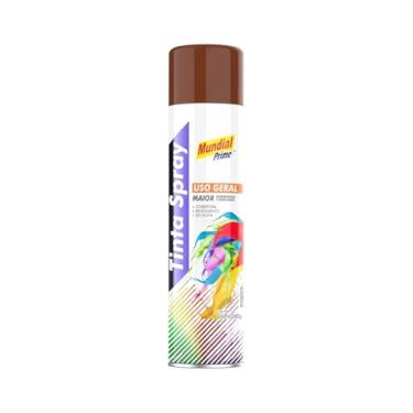 Imagem de Tinta Spray Uso Geral 400ml, MUNDIAL PRIME, Marrom, AE01000073
