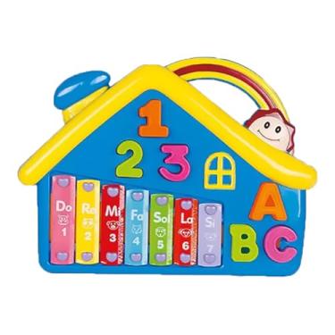 Imagem de Xilofone Infantil Musical 7 Notas Metalofone Brinquedos Pianinho