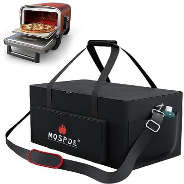 Imagem de MOSPDE Bolsa De Transporte Para Forno Pizza Compatível Com A Lenha Ninja Oo101 8 Em 1 Áreas Externas, Defumador Churrasco Viagem - 600D, Resistente Às Intempéries E Ao
