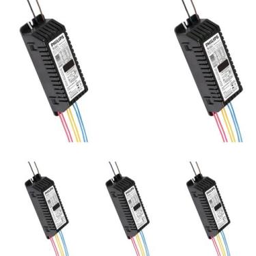Imagem de 5 Reatores Eletrônico Philips 2x32w Bivolt Tl5 AFP 60Hz