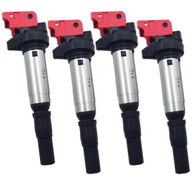 Imagem de N51WSTAR Conjunto de 4 pacotes de bobinas de ignição de desempenho compatíveis com MINI Cooper S Countryman Paceman R55 R56 R57 R58 R59 R60 1.6T/1.8T N14 N18 para BMW 1series F20 F30 F35 1.6T N13 para
