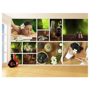 Imagem de Papel De Parede 3D Relax Spa Massagem Estética 3,5M Rlx102 - Você Deco