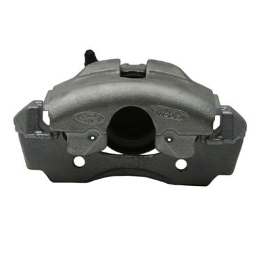 Imagem de R1 Concepts Pinça de freio dianteira direita prata revestida de zinco CAL-56016| Serve para Ford Contorno 1995-2000, Mercury Mystique; Mercury Cougar 1999-2002