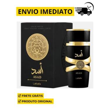 Imagem de Perfume Masculino Importado Lattafa Asad 100ml EDP  Original  Alta Fix