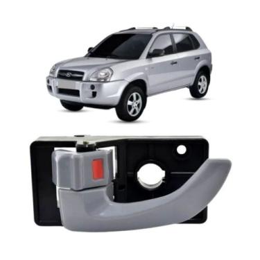 Imagem de Macaneta Interna Tucson 2006 2007 2008 2009 A 2016 Cinza - Polo Eletri