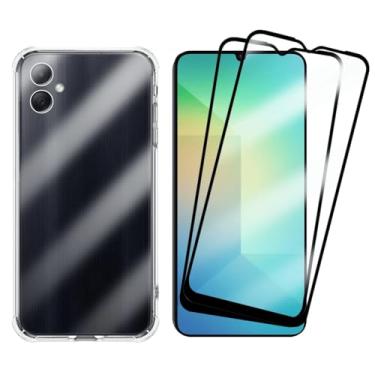 Imagem de Kit Capa Capinha Case + 2 Películas de Vidro 3d Para Samsung Galaxy A06
