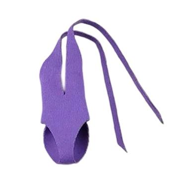 Imagem de simhoa Roupas de bonecos de ação 1:12, acessórios para fantasias de bonecas, trajes de banho em tecido, roupas em miniatura para figuras femininas de 6", Roxo