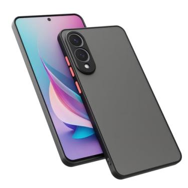 Imagem de Capa Protetora Compatível Sannsung Galaxy S25 EDGE Fosca Translúcida Preta Com Proteção de Câmera