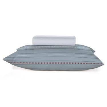 Imagem de Jogo Roupa de Cama Queen Simples, 100% algodão 120 fios Teka Crystal