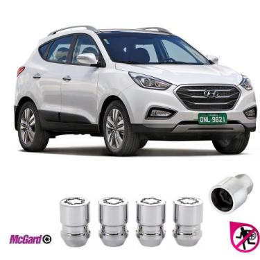 Imagem de Kit Anti-Roubo Trava Antifurto Roda Hyundai I30 IX35 2012 a 2022 - MCG