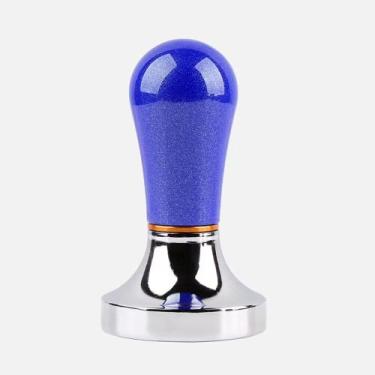 Imagem de Tamper Compactador De Café Expresso Alumínio 57 Mm Azul - RALEO