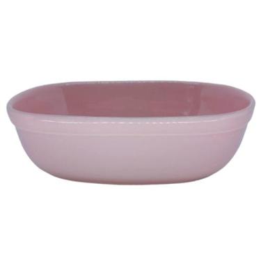 Imagem de Travessa Cerâmica Assadeira Refratária Funda P Forno Tipo Porcelana - 