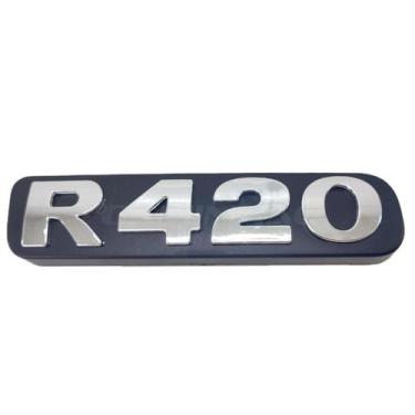 Imagem de Emblema Letreiro Modelo Potência Scania S5 2011... R420 Cromado (18903