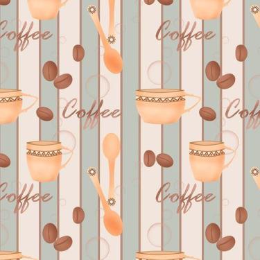 Imagem de Papel de Parede Adesivo Casual Café - 142 - Multimpressão