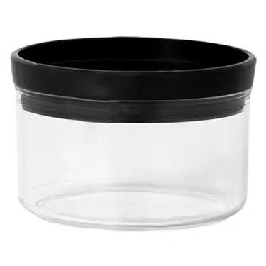 Imagem de Pote hermético Lumini Black redondo Paramount 480 ml