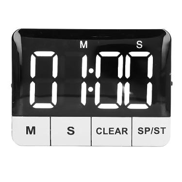 Imagem de Timer digital Timer de contagem regressiva com função de memória vários modos Operação fácil para a sala de aula de aula de aula de condicionamento de fitness materiais de