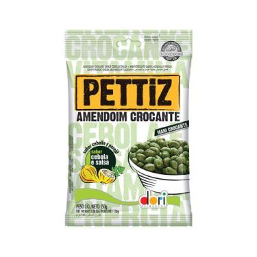 Imagem de Amendoim Crocante Sabor Salsa e Cebola Pettiz 150g