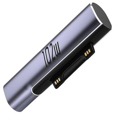 Imagem de Adaptador USB tipo C para CC 15V 6,33A, 102W PD tipo USB C para adaptador de superfície compatível com Microsoft Surface Book 2 1, Surface Laptop 3 2 1, Surface Pro X Pro 7 Pro 6 Pro 5 Pro 4 Pro 3 e