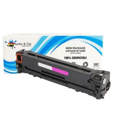 Imagem de Toner Compatível Cf213A 131A Magenta Pro200 M251 M276