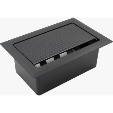 Imagem de 2X Caixa De Tomada Embutir Mesa Escritório 4 Tomadas Qtmov