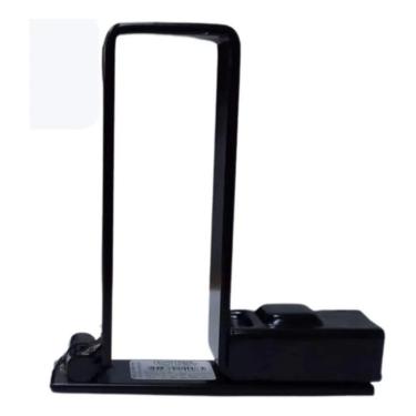 Imagem de 2X Trava Porta Cadeado Tecnotrava N08 125X40 Cor Preto