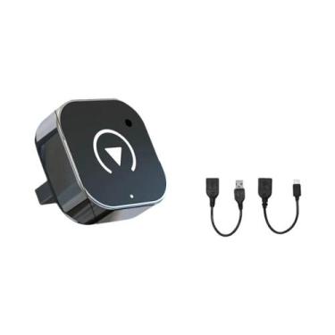 Imagem de Adaptador Wireless Carplay 2 Em 1 Para Android E iPhone Com Conexão US