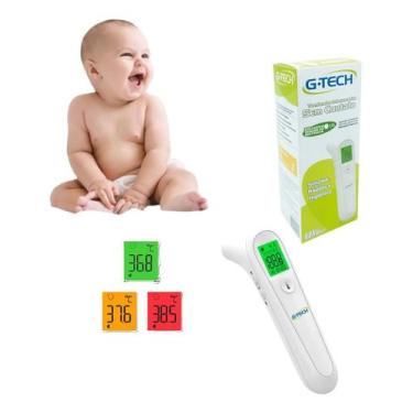 Imagem de Termômetro Digital De Testa Sem Contato Infravermelho G-tech - GTECH
