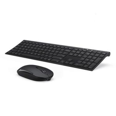 Imagem de Combinação de teclado e mouse sem fio e recarregável - VssoPlor