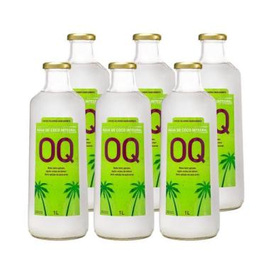 Imagem de Água de Coco Integral OQ 1 Litro Caixa C/6 Un