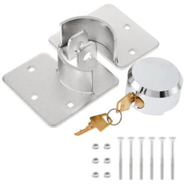 Imagem de Cadeado IRONWALLS: manilha escondida com chave, fechadura de aço