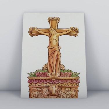 Imagem de Quadros TAC religião-042-m2 Colorido 20x30cm MDF
