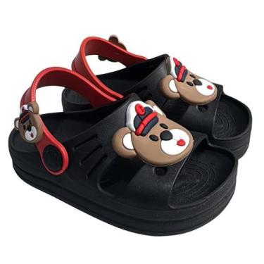 Imagem de Sandália Babuche ou Chinelo ou Papete Infantil Masculino com Enfeite d