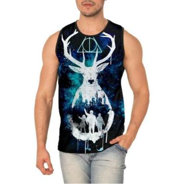 Imagem de Camiseta Regata Harry Potter Ref:36 - smoke, Preto, G