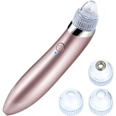 Imagem de Removedor de Cravos e Espinhas Aparelho Limpeza Facial Poros Rosto Beleza Saúde