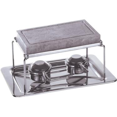 Imagem de Réchaud Hara Vicenza 2 Queimadores Fondue na Pedra