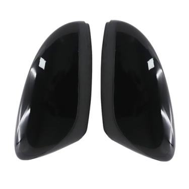Imagem de ATUOTPO Tampa espelhada lateral esquerda e direita compatível com VW Sagitar 2012-2018 Magotan B7L 2012-2016 Passat 2011-2018 CC 2009-2018 Beetle 2012-2018 substitui 3C8857538 3C8857538 7 retrovisores
