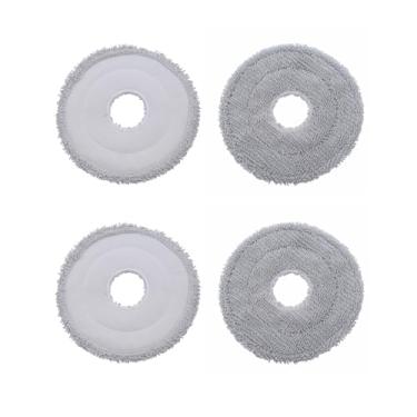 Imagem de 【Optional】Accessories Compatible With Dreame X40 Ultra Robot Vacuum,roller,Filter,Dust Bag, Mop Cloth, Side Brush(4 X Mop cloth)
