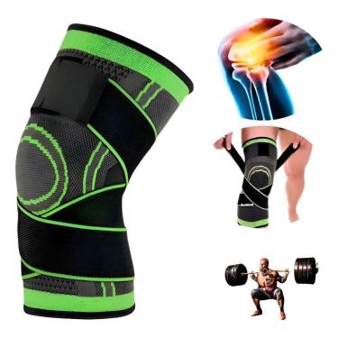 Imagem de Joelheira De Compressão Ajustavel Corrida Academia Tensor. C