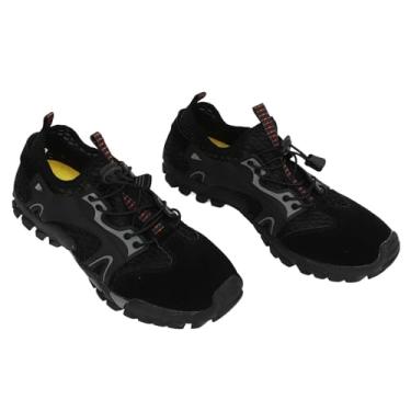 Imagem de Tênis de Caminhada, Solado de Borracha Elástica Resistente a Deslizamentos Respirável para água na Praia Masculino para Escalada (45)