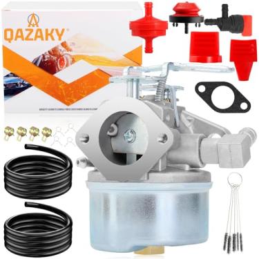 Imagem de Carburador de substituição QAZAKY para Tecumseh 632107 632536 640084 640105 640299 632107A 640084A 640084B 640299A 640299B 4HP 5HP HSK50 HS50 HSSK40 HSSK50 HSSK55 LH195SA LH195SA OHSK110 OHSK120 OHSK1
