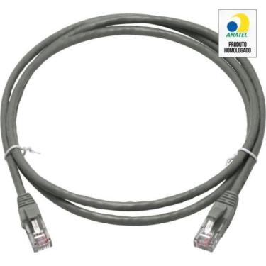 Imagem de Patch Cord CAT.5E 2,5m Cinza Nexans