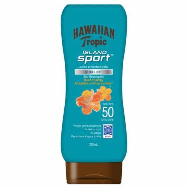 Imagem de Protetor Solar Corporal Hawaiian Tropic Island Sport FPS 50, 240ml